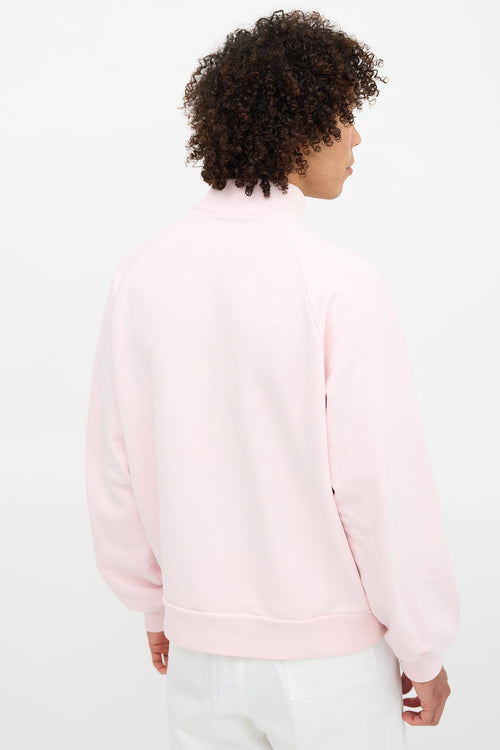 Prada 2019 Logo High Neck Sweatshirt