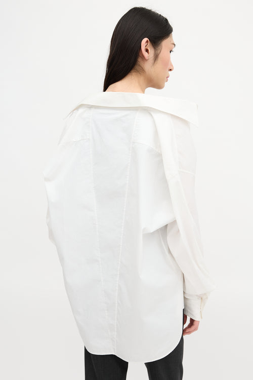 Prada 2021 Logo Strap Shirt