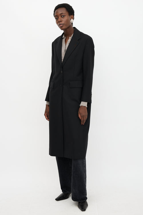 Prada 2021 Wool Triangle Coat