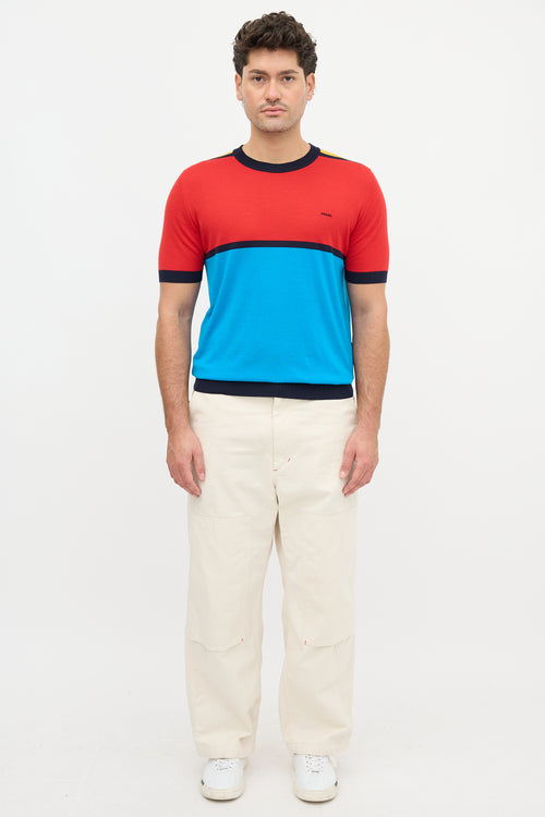 Prada 2022 Colour Block Sweater