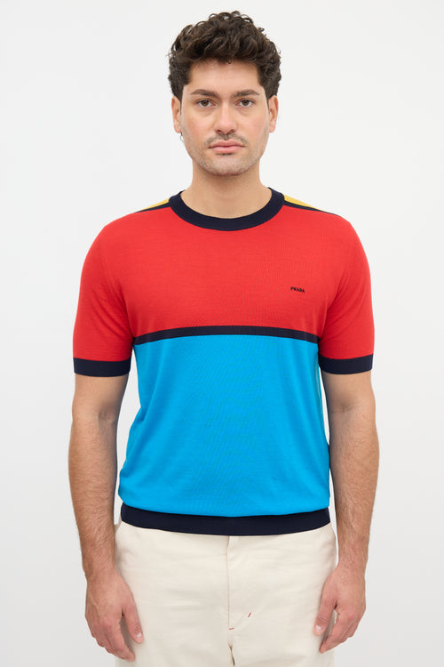 Prada 2022 Colour Block Sweater