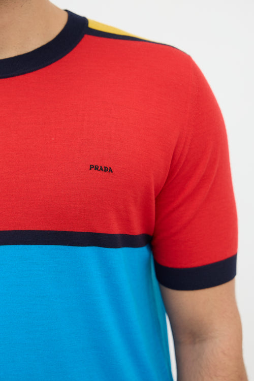 Prada 2022 Colour Block Sweater