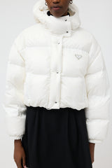 Prada 2022 Down & Nylon Convertible Puffer Jacket