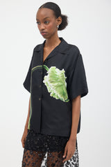 Prada 2023 Silk Flower Shirt