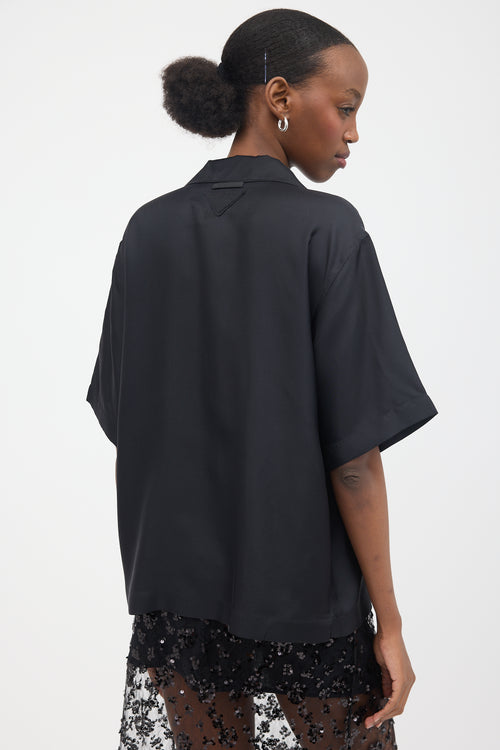 Prada 2023 Silk Flower Shirt