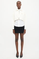 Prada 2023 Denim Cropped Jacket