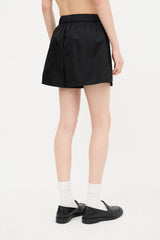 Prada 2023 Re-Nylon Triangle Logo Shorts