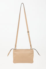 Prada Daino Leather Double Zip Bag