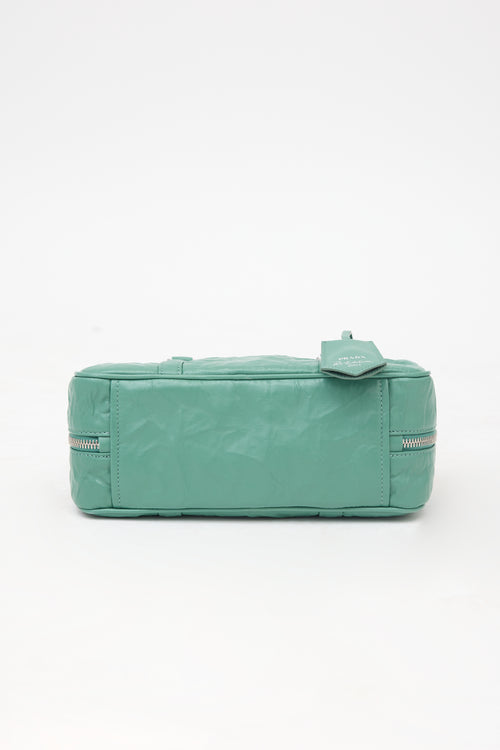Prada Antique Nappa Leather Top Handle Bag