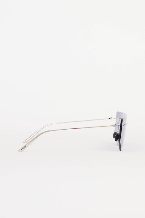 Prada B55S Rimless Sunglasses