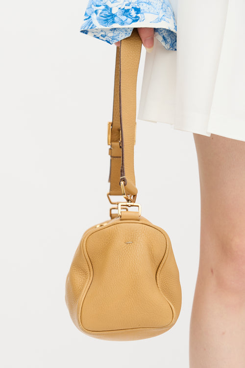 Prada Daino Leather Shoulder Bag