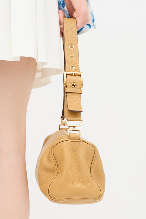 Prada Daino Leather Shoulder Bag