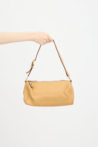 Prada Daino Leather Shoulder Bag