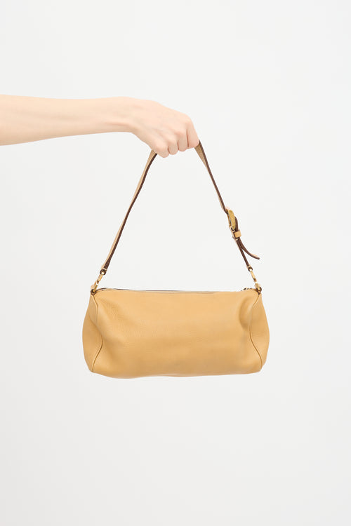 Prada Daino Leather Shoulder Bag