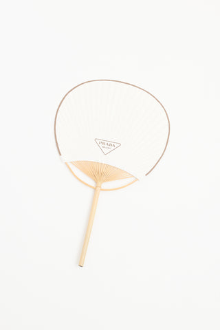 Prada 2024 Seashell Painted Fan