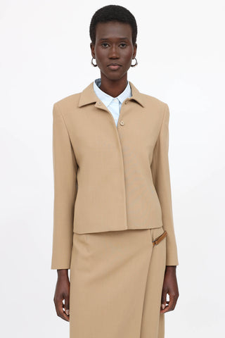 Prada Wool Jacket & Skirt Co-Ord Set