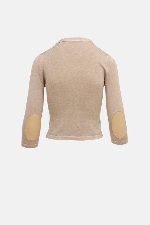 Elbow Patch Cardigan