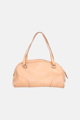 Prada Leather Bauletto Bag