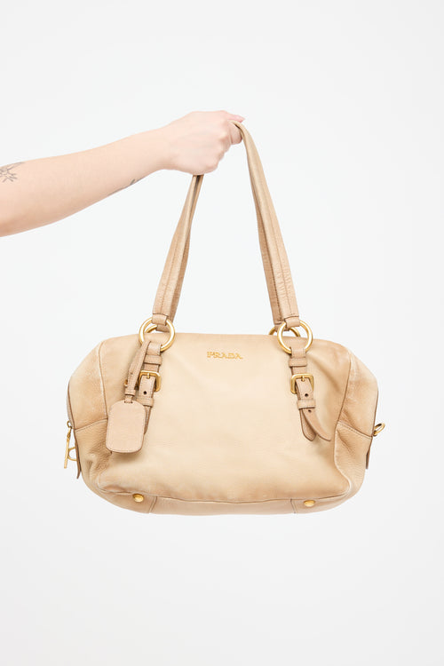 Prada Deerskin Shoulder Bag