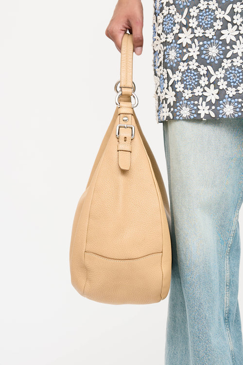 Prada Leather Vitello Daino Shoulder Bag