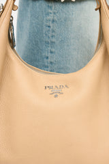 Prada Leather Vitello Daino Shoulder Bag