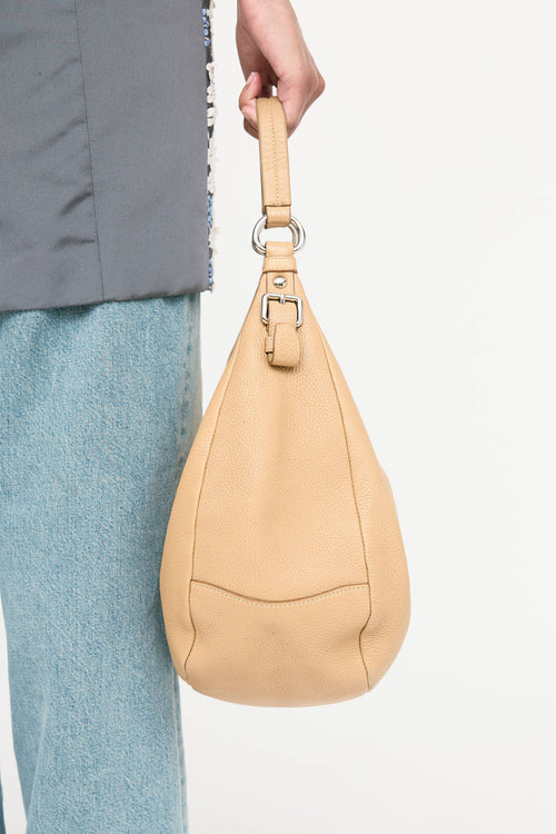 Prada Leather Vitello Daino Shoulder Bag