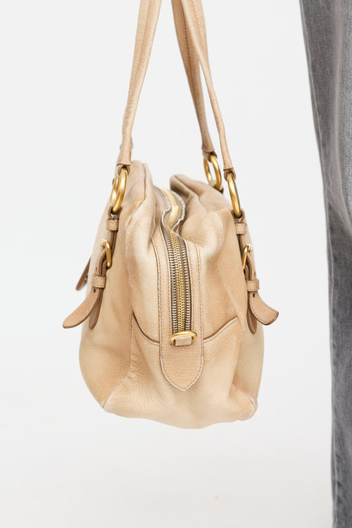 Prada Deerskin Shoulder Bag