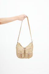 Prada Beige Nylon Cargo Bag