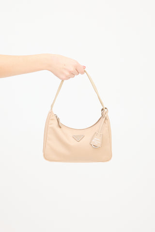 Prada Beige Re-Nylon Re-Edition 2000 Bag