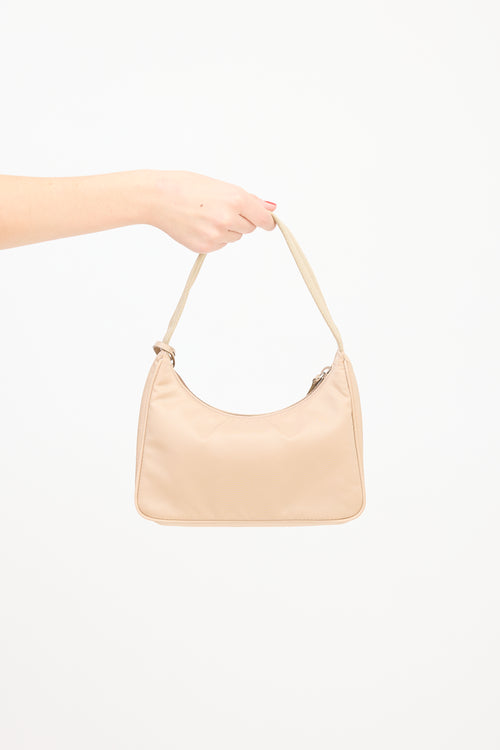 Prada Beige Re-Nylon Re-Edition 2000 Bag