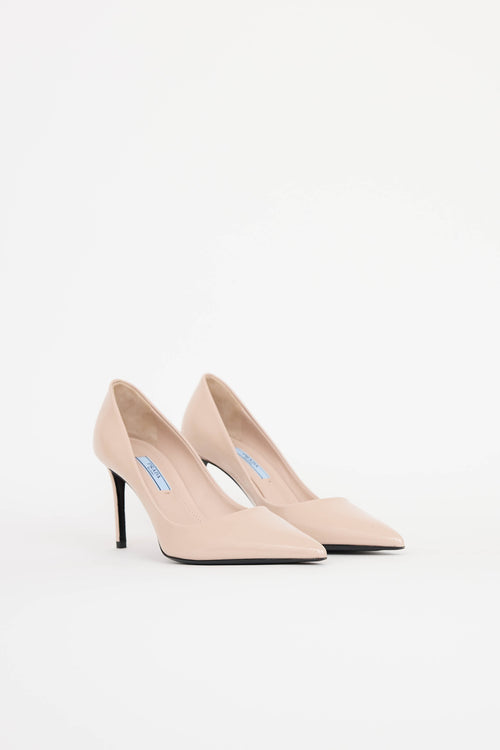 Prada Saffiano Leather Pump