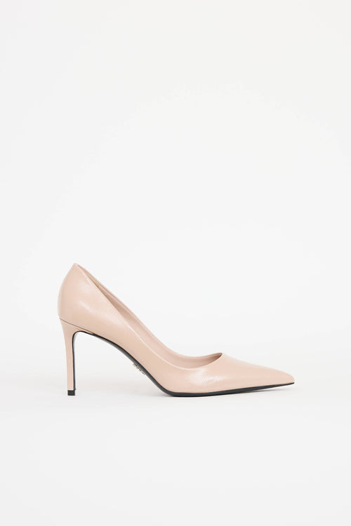 Prada Saffiano Leather Pump