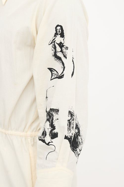 Prada SS 2022 Printed Romper