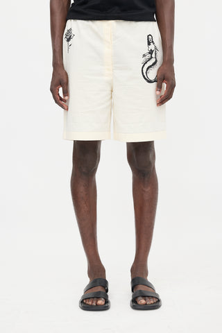 Prada SS 2022 Printed Shorts