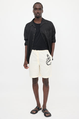 Prada SS 2022 Printed Shorts