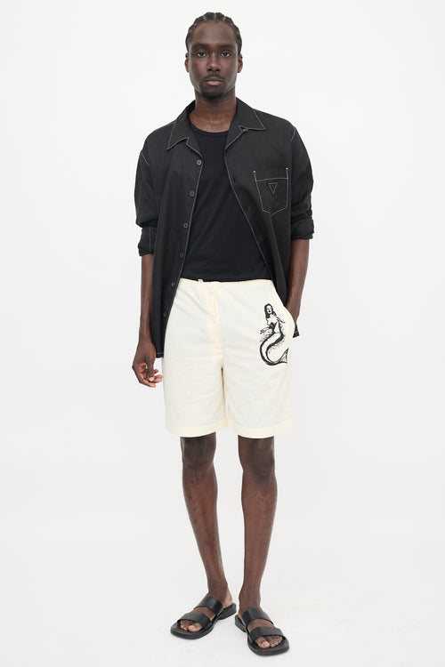 Prada SS 2022 Printed Shorts