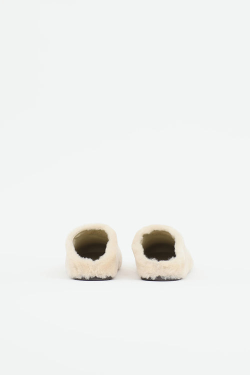 Prada Shearling Mule