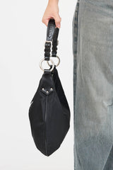 Prada Nylon Canapa Logo Shoulder Bag