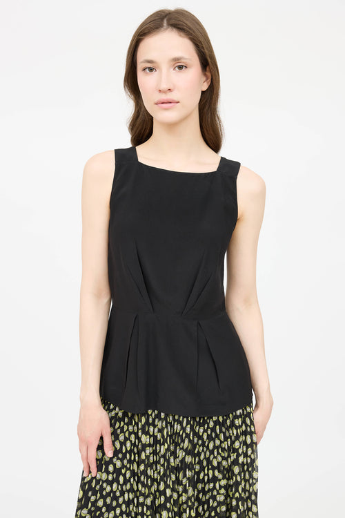 PradaSilk Sleeveless Blouse