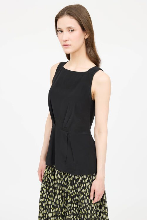 PradaSilk Sleeveless Blouse