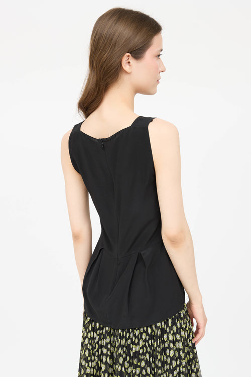 PradaSilk Sleeveless Blouse