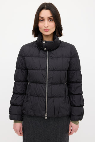 Prada Black Down & Nylon Puffer Jacket