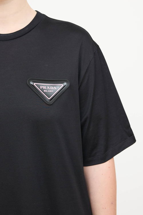 Prada 2025 Fringe T-shirt Dress