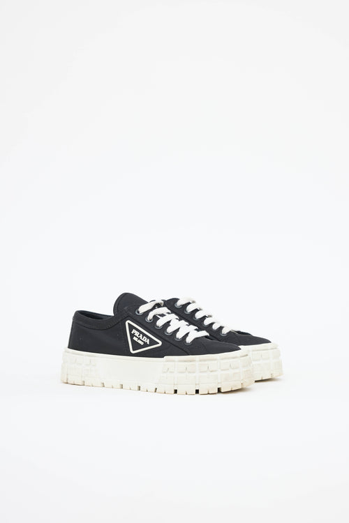PradaWheel Gabardine Sneaker