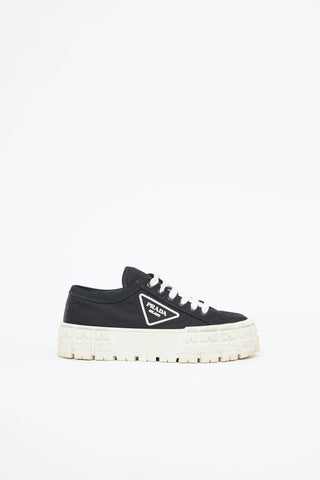 PradaWheel Gabardine Sneaker