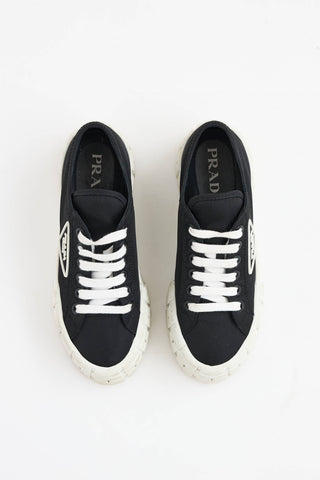 PradaWheel Gabardine Sneaker