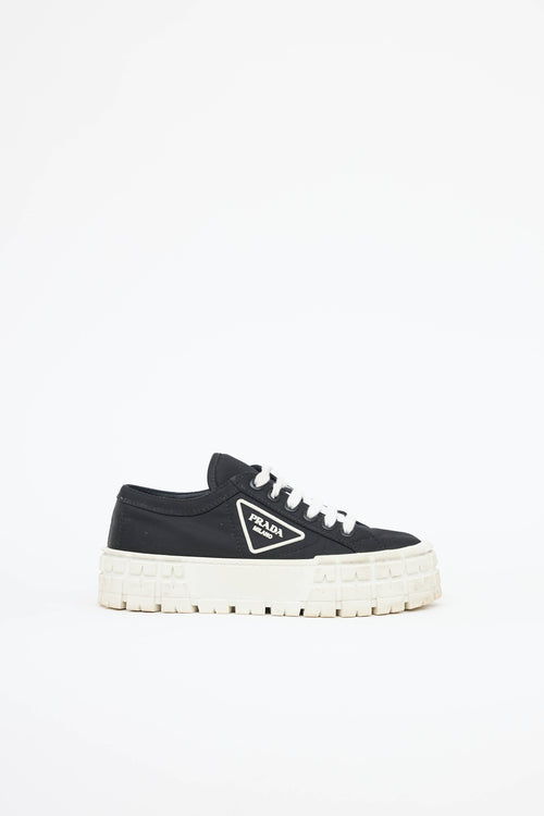 PradaWheel Gabardine Sneaker