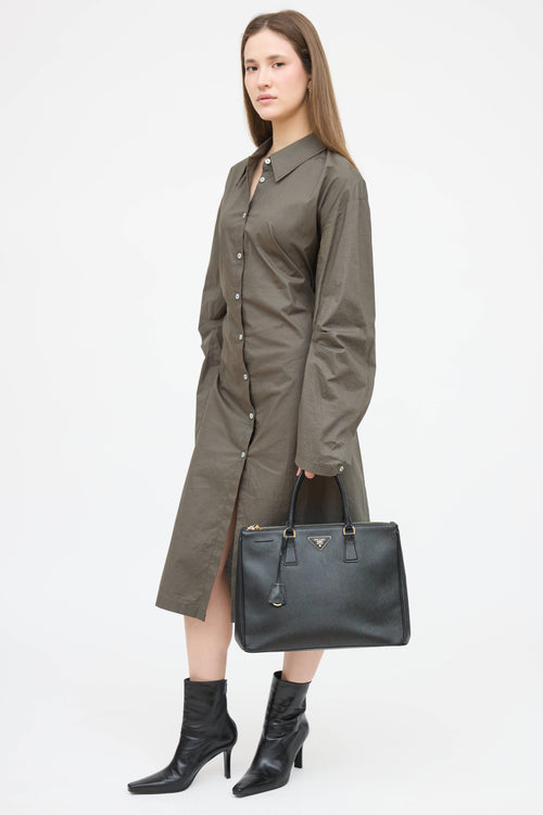 Prada Saffiano Leather Galleria  Bag