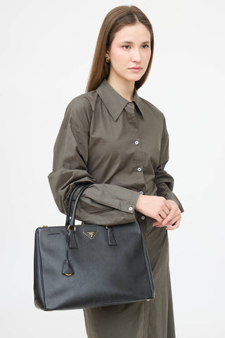 Prada Saffiano Leather Galleria  Bag