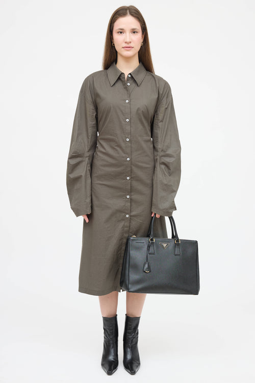 Prada Saffiano Leather Galleria  Bag